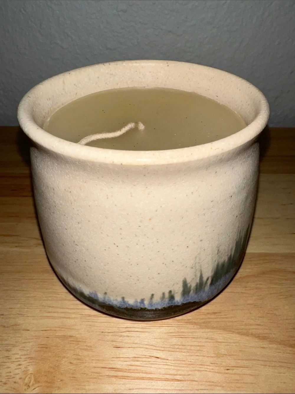 Handmade Signed Studio Pottery Fish Candle Holder Vessel